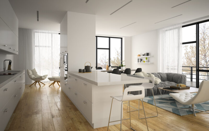 Kuchnie Otwarte na Salon